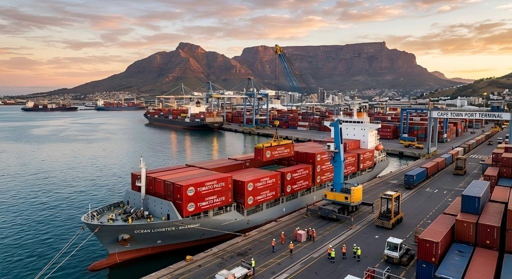 Ritardi nel porto di Città del Capo 2026: Guida ai rischi per l'esportazione di concentrato di pomodoro