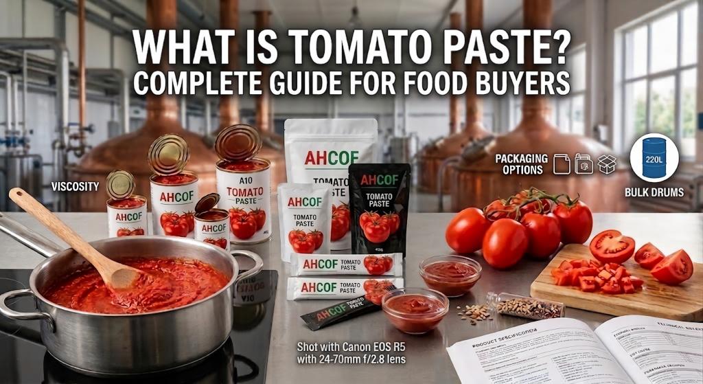 Cos'è il concentrato di pomodoro? Guida completa per chi acquista prodotti alimentari