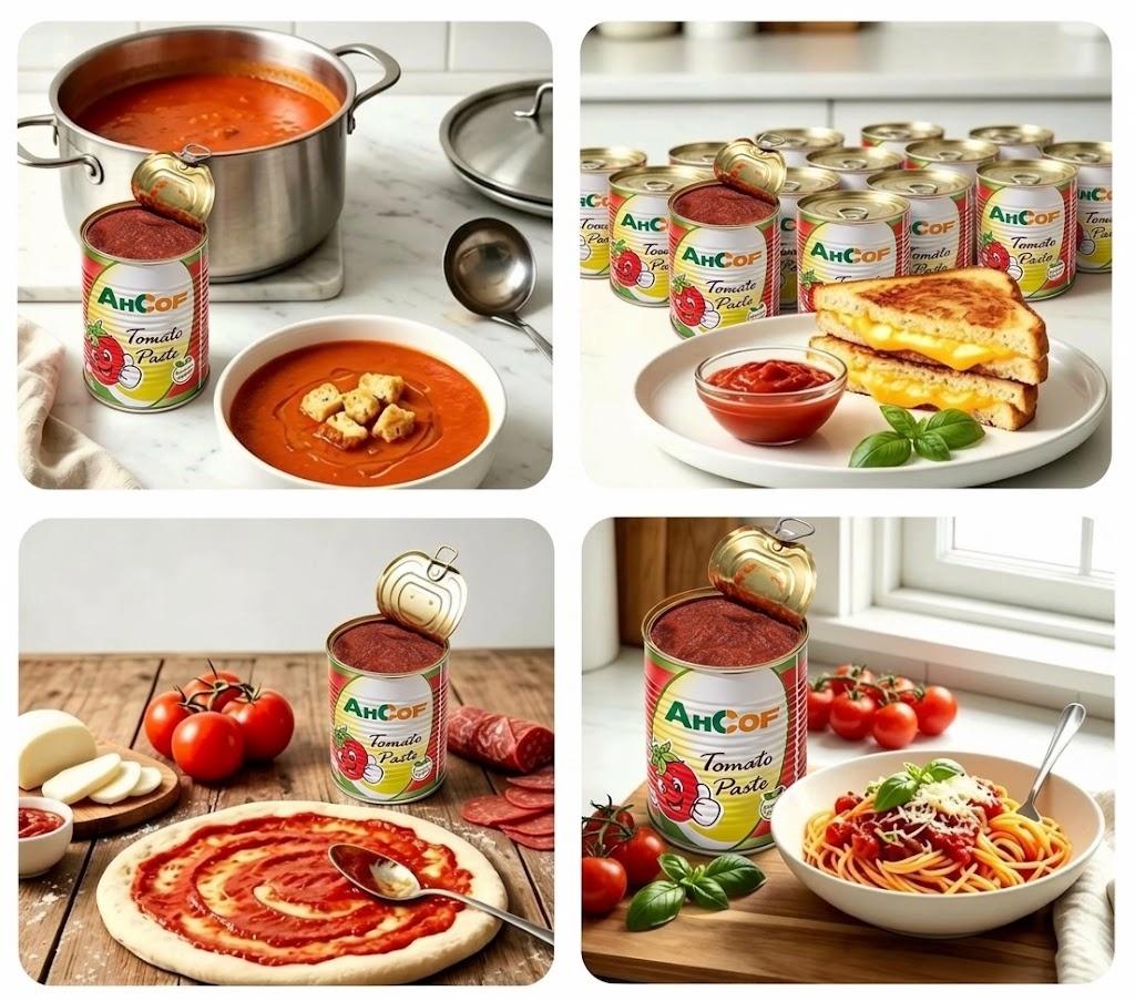 Wholesale canned tomato paste supplier